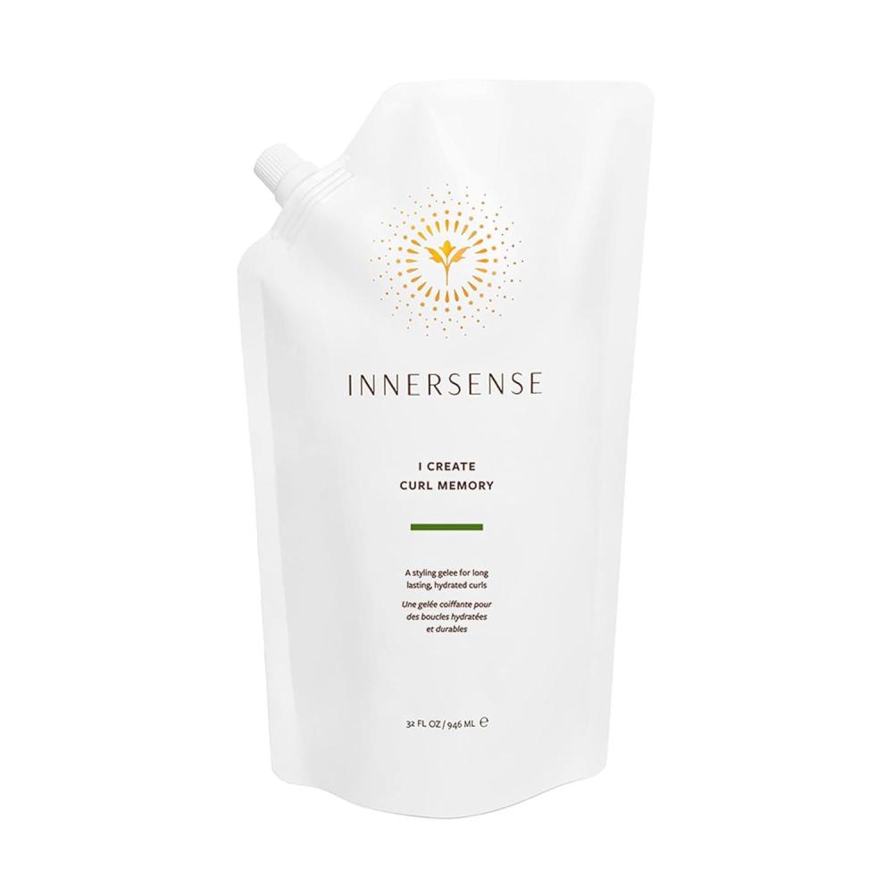 INNERSENSE Organic Beauty – I Create Curl Memory Gel | Strong Hold, Hydrating, Elongating | Non-Toxic, Cruelty-Free Haircare (2 Pack – 2 fl oz | 59.1 mL each)(32 Fl Oz (Pack of 1))