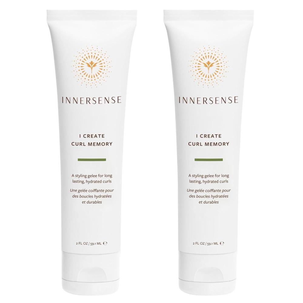 INNERSENSE Organic Beauty – I Create Curl Memory Gel | Non-Toxic, Cruelty-Free Haircare (2 oz | 59.1 ml)(2 Fl Oz (Pack of 2))
