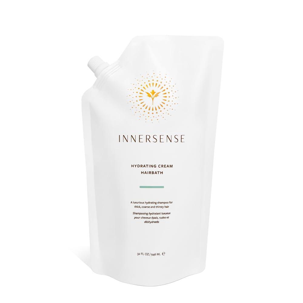 INNERSENSE Organic Beauty – Natural Hydrating Cream Hairbath Shampoo | Hydrating, Nourishing, For Dry Scalp | Non-Toxic, Cruelty-Free, Clean Haircare (2 fl oz | 59.1 mL)(32 Ounce (Pack of 1))