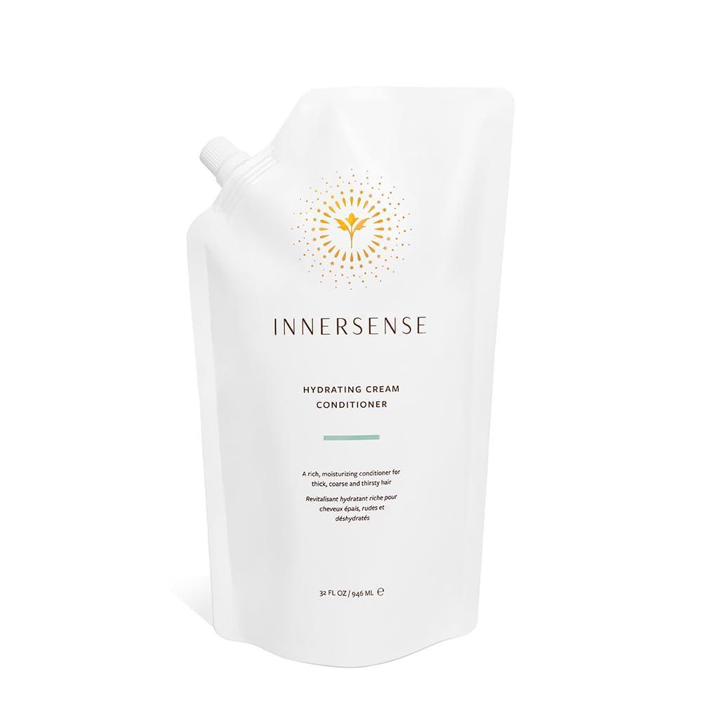 INNERSENSE Organic Beauty – Natural Hydrating Cream Conditioner | Deep Hydration, Nourishing, For Dry, Thick Hair | Non-Toxic, Cruelty-Free, Clean Haircare (2 Pack – 2 fl oz | 59.1 mL each)(32 Fl Oz (Pack of 1))